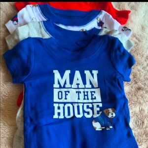 5pc brand new baby boy clothing